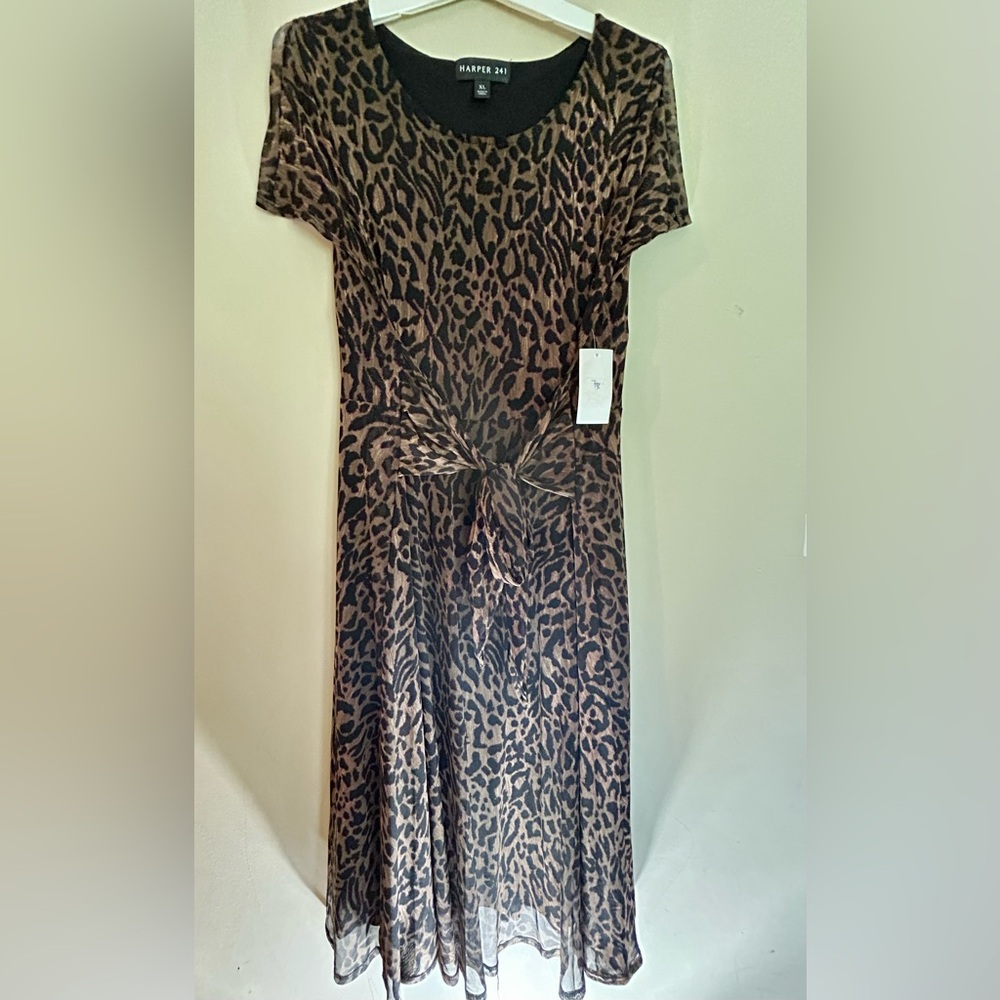 Harper241 Leopard print dress